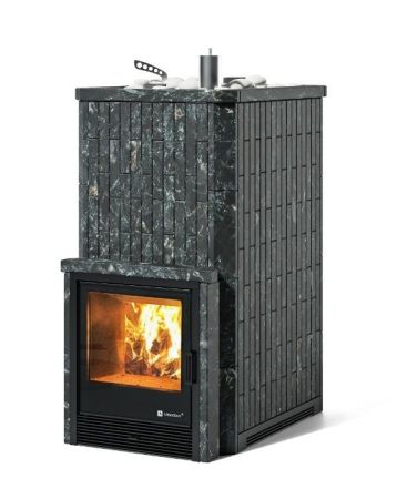 фото Печь для бани Easysteam Южная 35 с топкой из парной