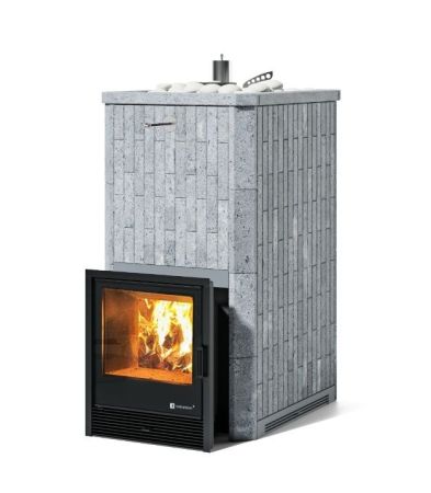 фото Печь для бани Easysteam Геленджик в наборном полноценном кожухе