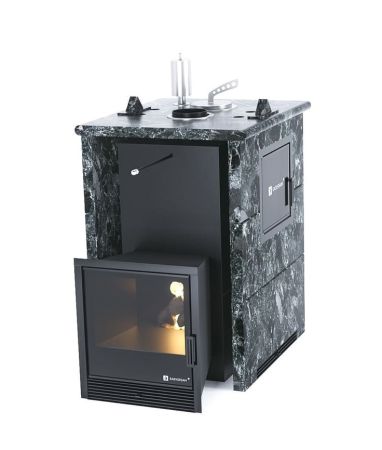 фото Печь для бани Easysteam Анапа М2 в трехстороннем кожухе