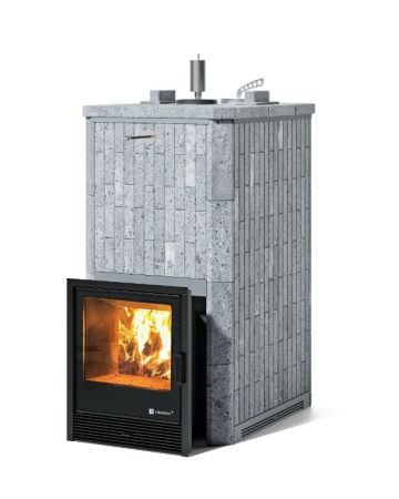 фото Печь для бани Easysteam Геленджик в наборном полноценном кожухе