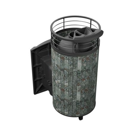 фото Печь для бани Атмоcфера XL ламель с сеткой